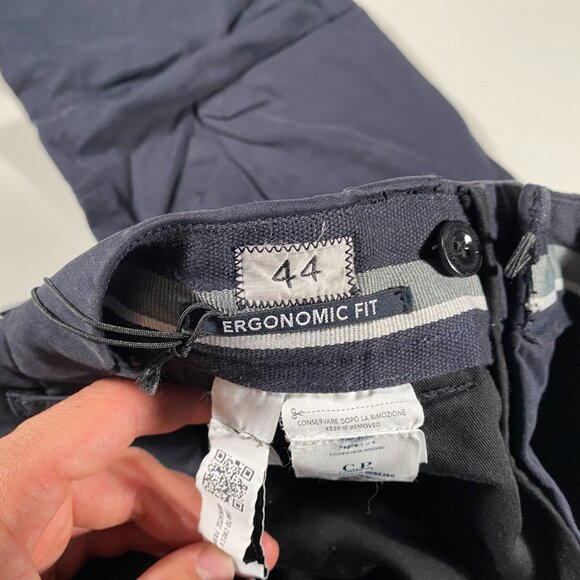 C.P. Company Ergonomic Cargo Goggle Pant Satin Stretch Navy mens size 30x32.5 - Picture 6 of 13